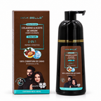 Shampoo Tinturador Colágeno y Aceite de Argán Café - MAX BELLE 400ML