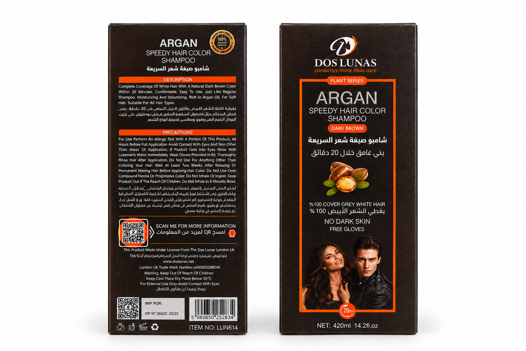 Shampoo Tinturador Cubre Canas - Dos Lunas