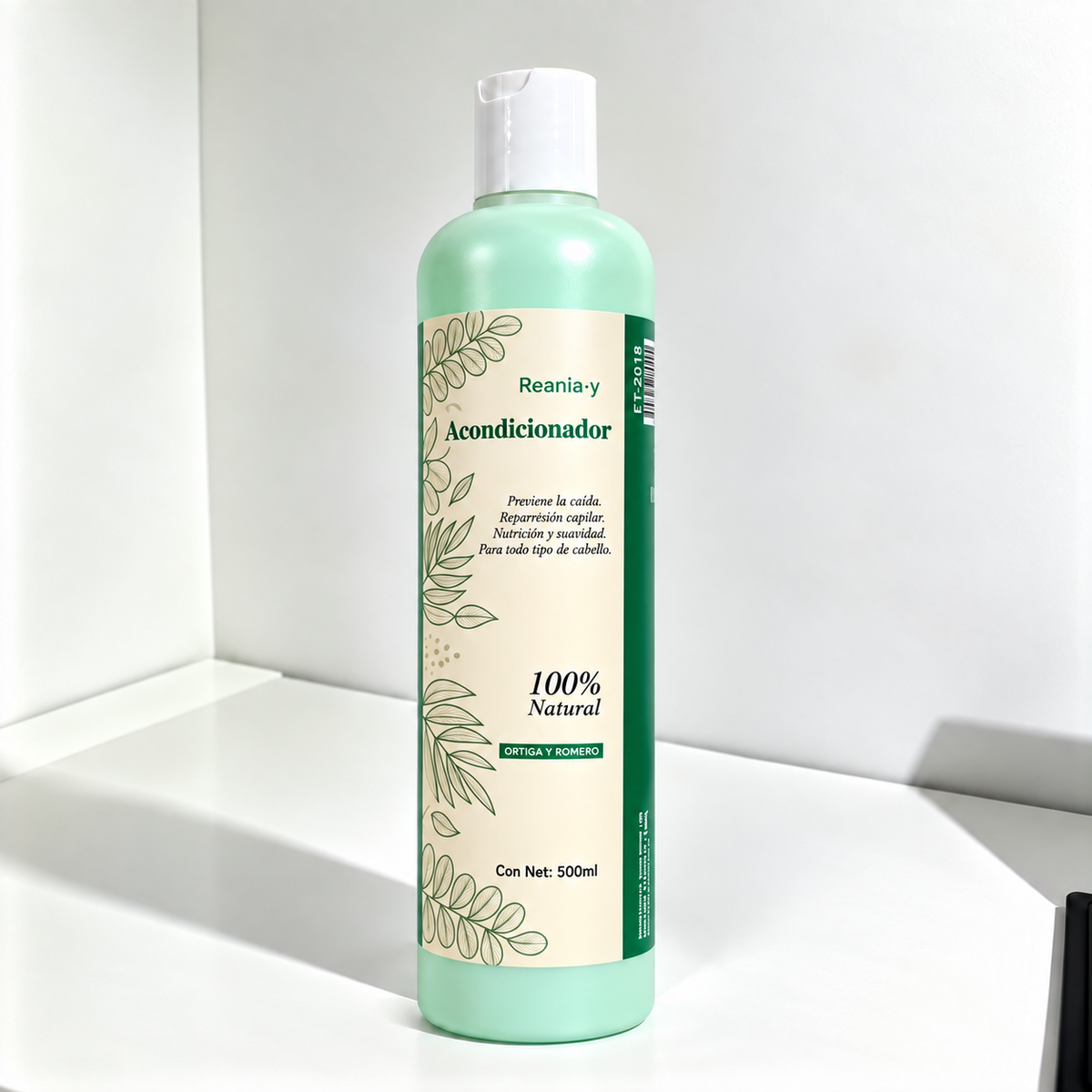 Shampoo + Acondicionador de Romero y Ortiga - REANIA 500ML