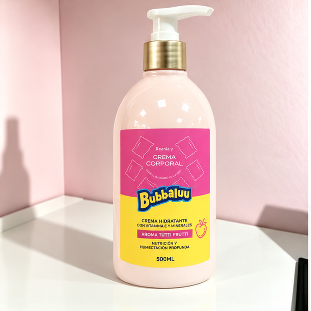 Crema Corporal Hidratante - BUBBALUU (500ML)