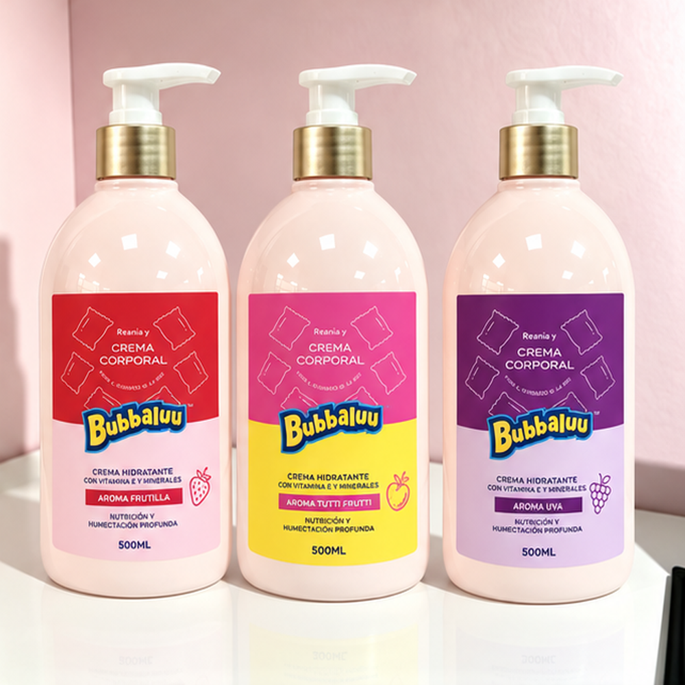 Crema Corporal Hidratante - BUBBALUU (500ML)
